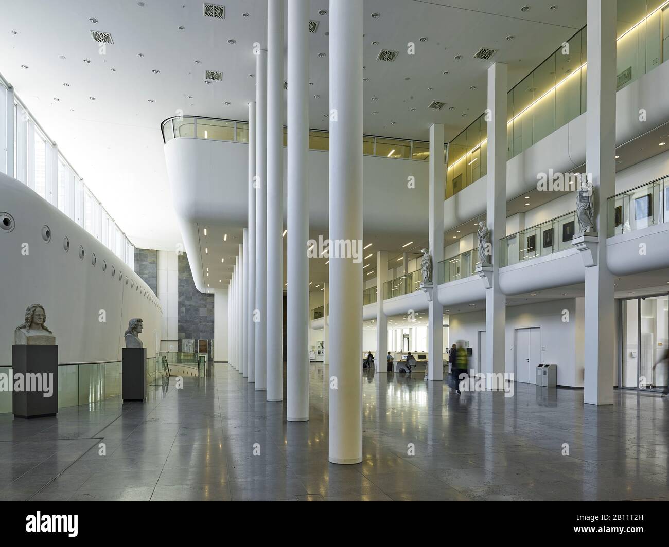 Neues Augusteum der Universität Leipzig, Sachsen, Deutschland Stockfoto