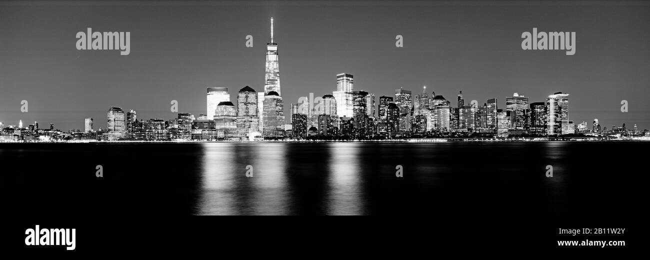 Skyline von New York City, USA Stockfoto