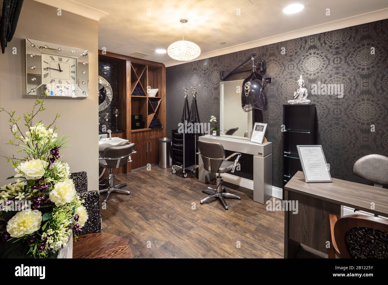 Rivermede Court Care Home in Egham, Surrey. Stockfoto