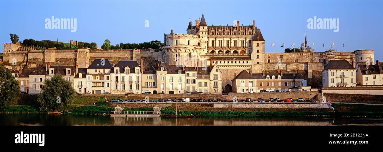 Chateau d ' Amboise, Amboise, Frankreich Stockfoto