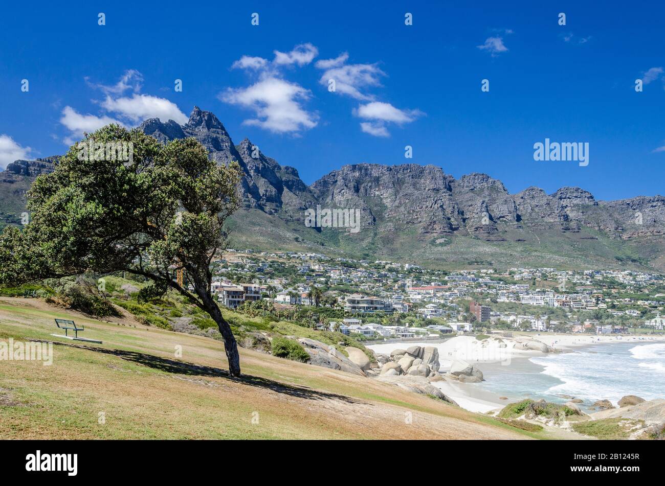 Camps Bay, Kapstadt, Südafrika, Afrika Stockfoto
