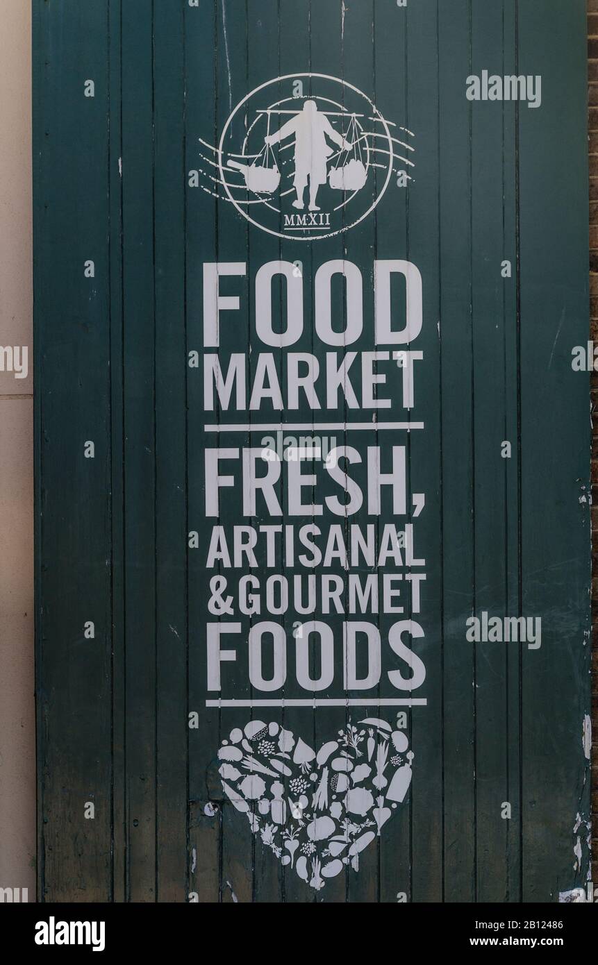 Lebensmittelmarkt V & Waterfront, Cape Town, Western Cape, Südafrika, Afrika Stockfoto