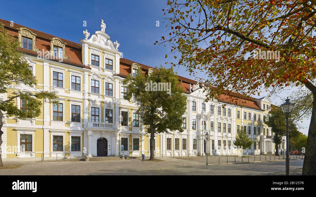 Landtagsgebäude am Domplatz, Magdeburg, Sachsen-Anhalt, Deutschland Stockfoto