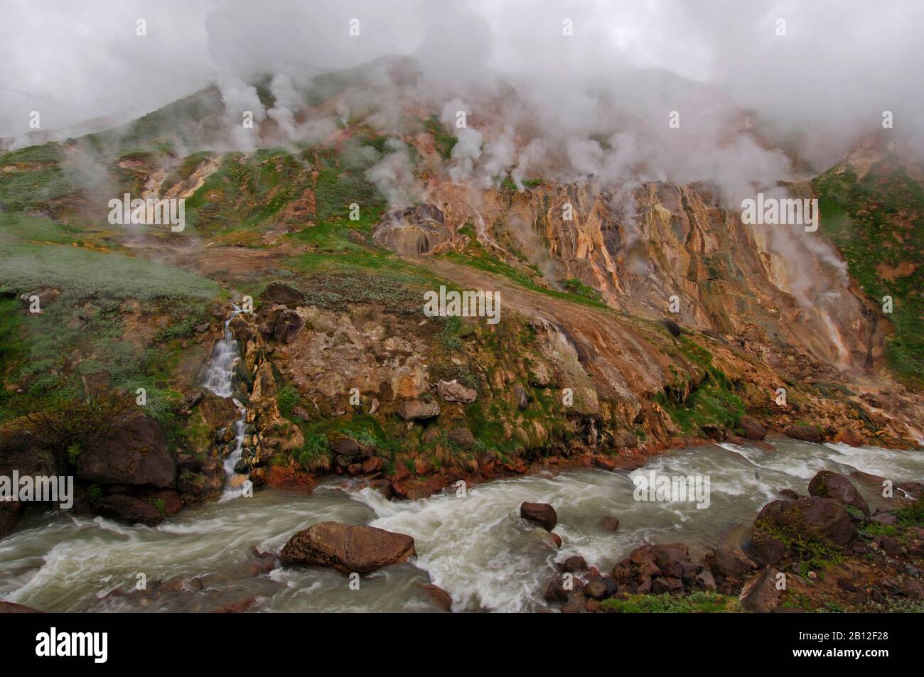 Faszinierende Natur von Kamtschatka Stockfoto