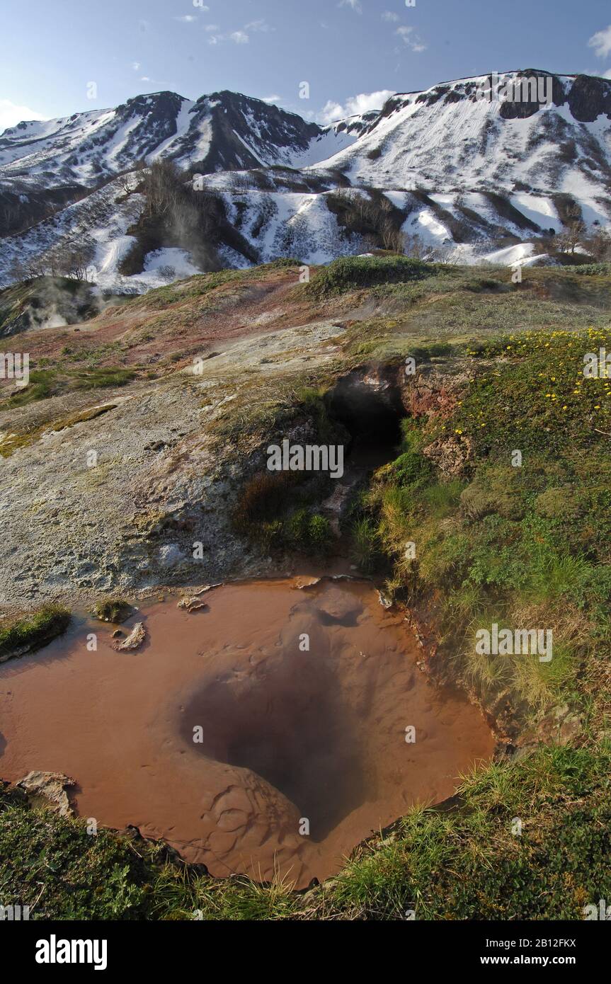 Faszinierende Natur von Kamtschatka Stockfoto