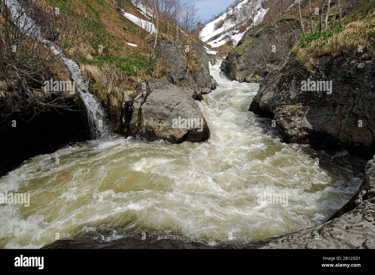 Faszinierende Natur von Kamtschatka Stockfoto