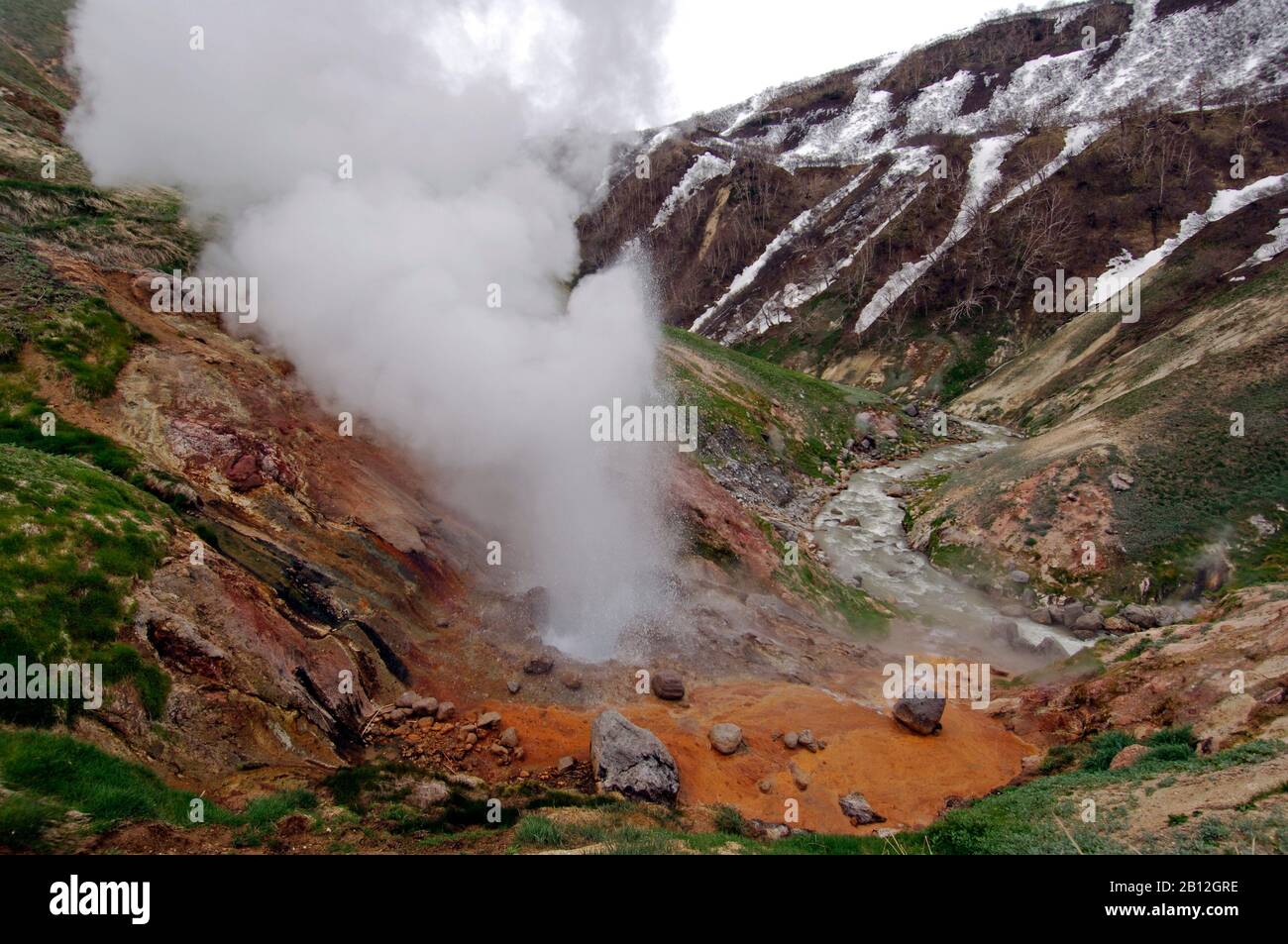 Faszinierende Natur von Kamtschatka Stockfoto