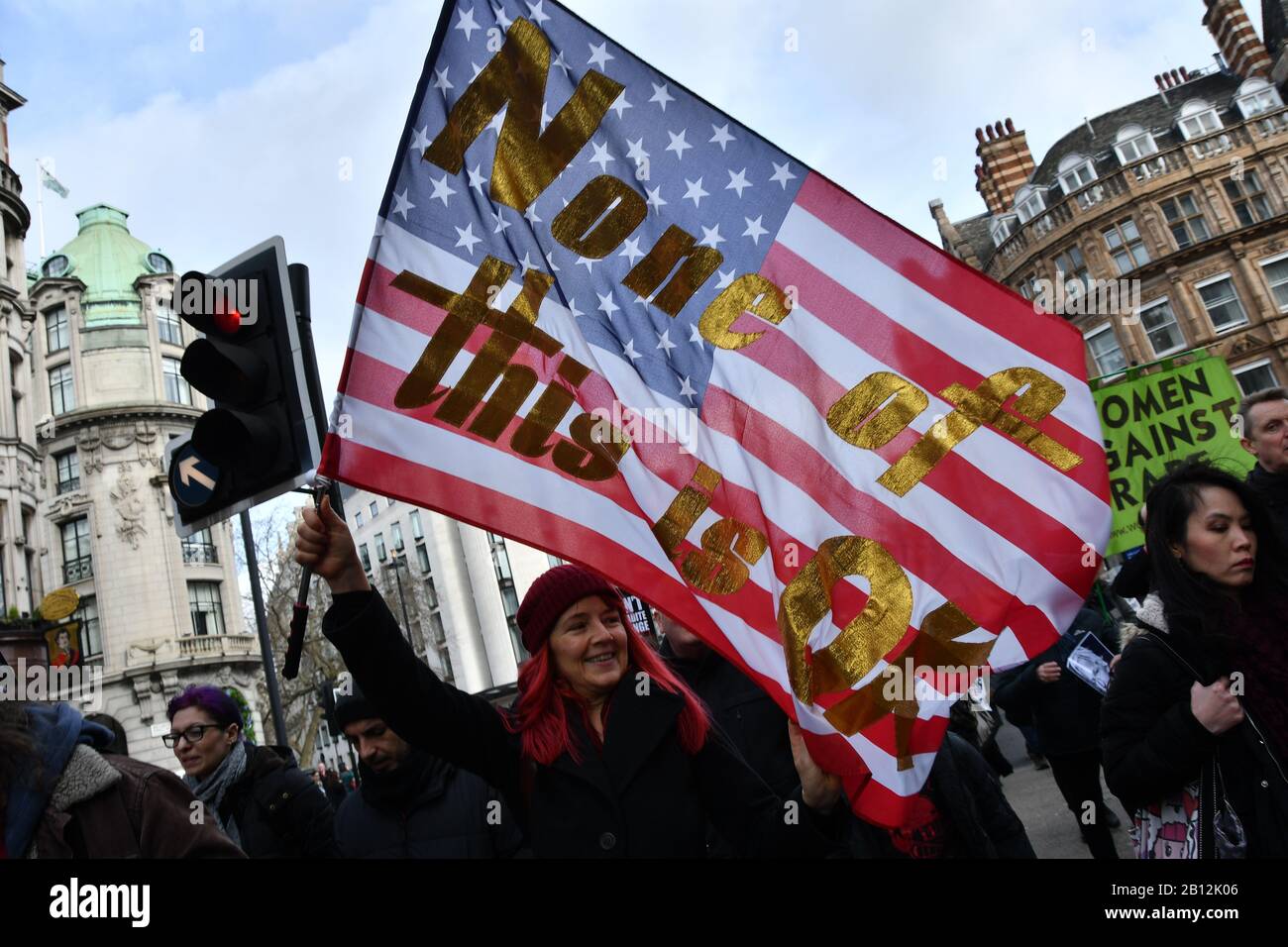 London, Großbritannien. Februar 2020. Hunderter Protest gegen Julian Assange Auslieferung Freie Rede ist keine Verbrechen, am 222. Februar 2020 in London, UK Credit: Picture Capital/Alamy Live News Stockfoto