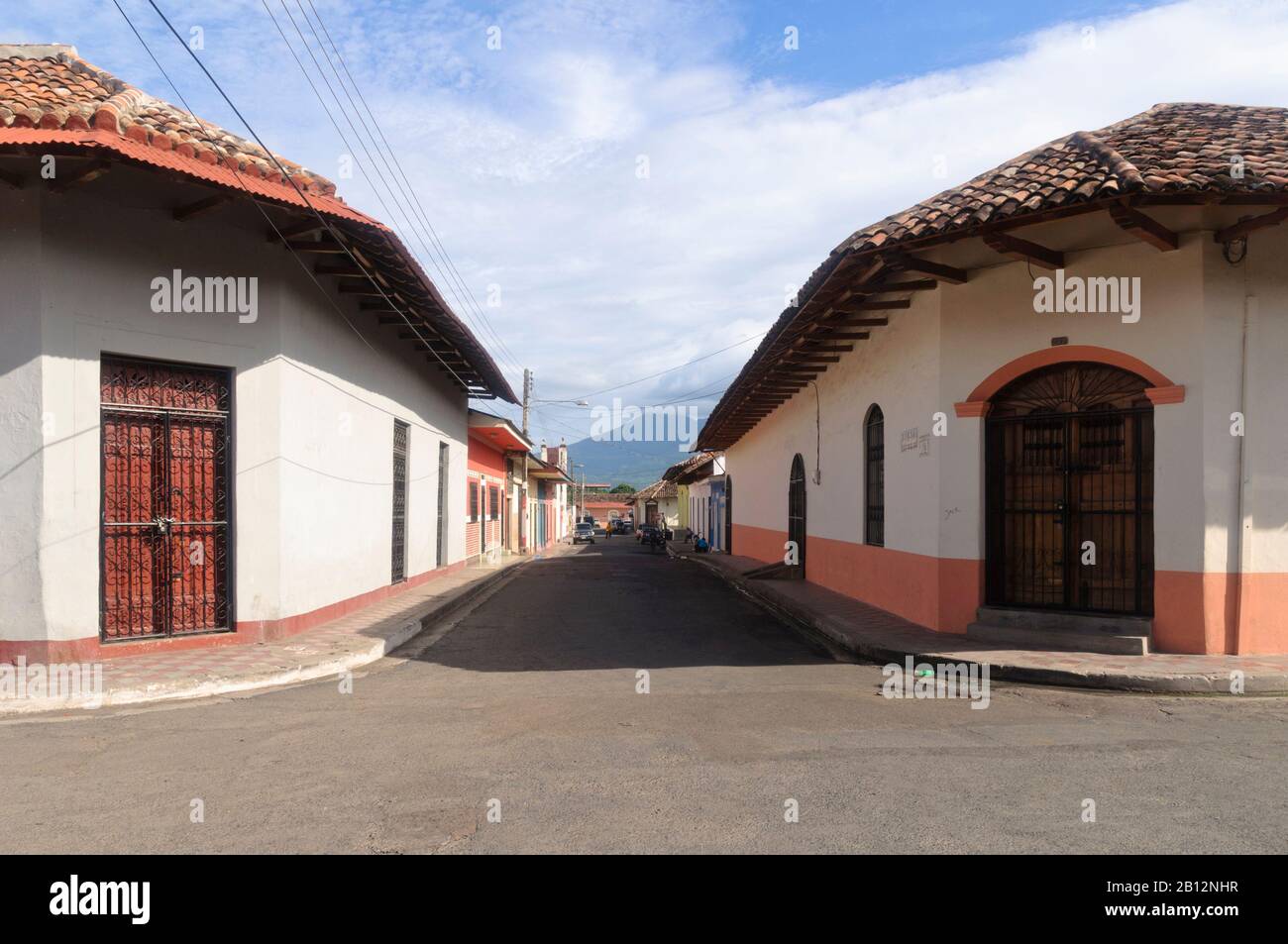 Spanische Kolonialgebäude, Granada, Nicaragua, Mittelamerika Stockfoto