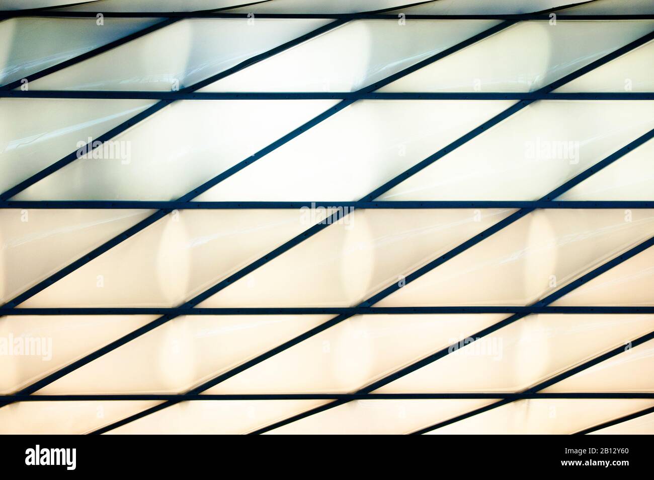 Modell Allianz Arena am Flughafen München, Bayern. Deutschland, Europa Stockfoto