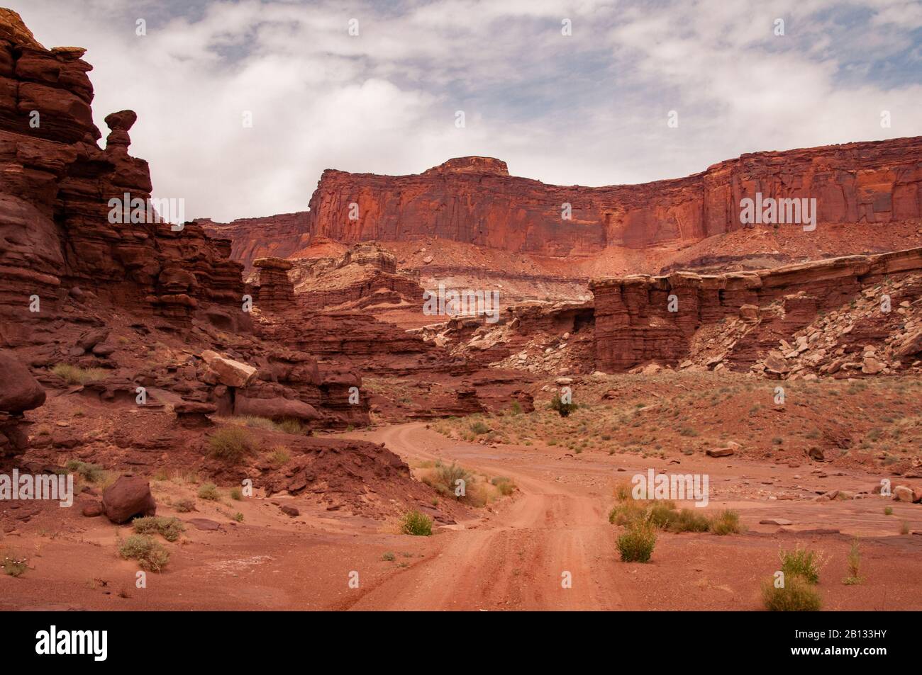 Moab-Utah Stockfoto