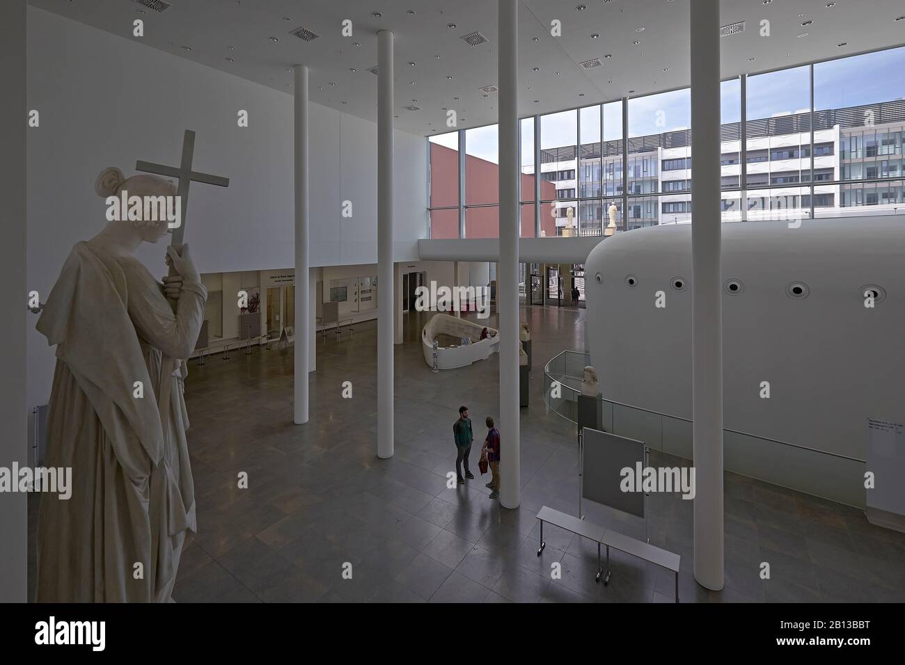 Neues Augusteum, Universität Leipzig, Sachsen, Deutschland, Europa Stockfoto