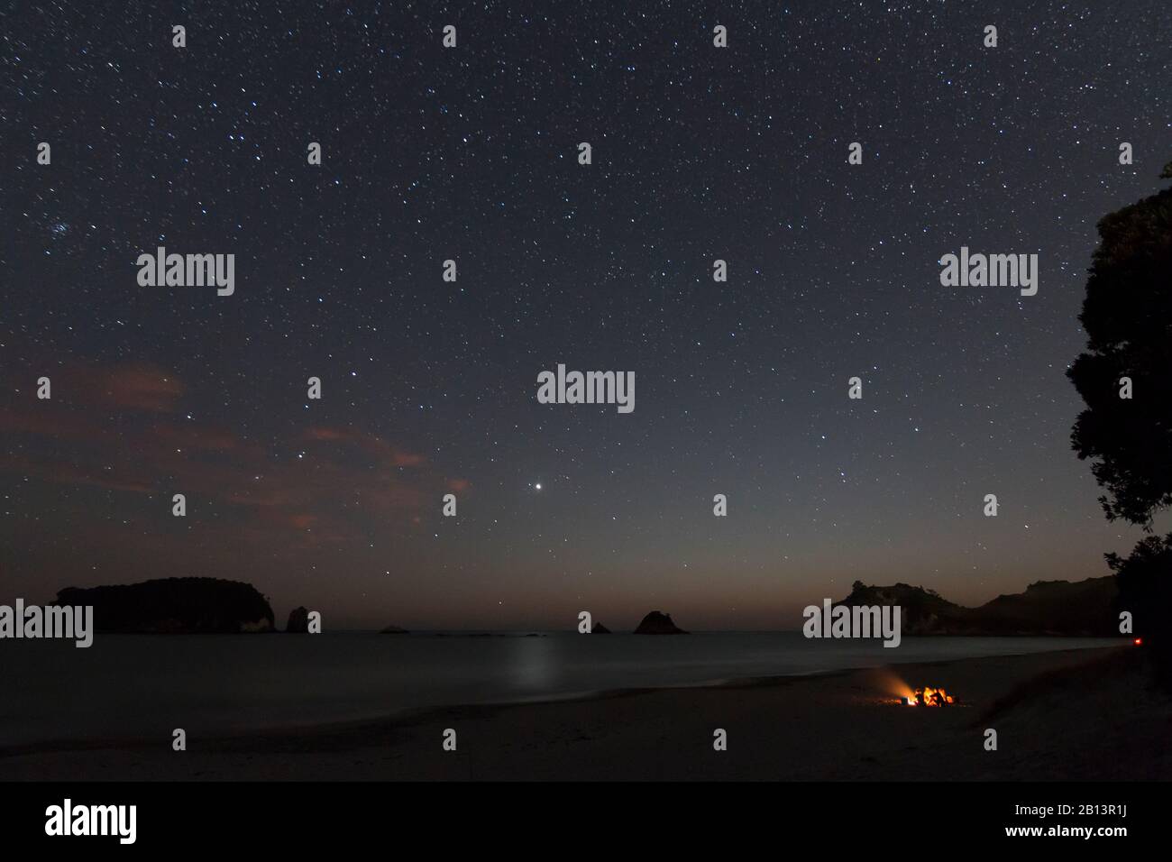 Der Strand von Hahei, Mercury Bay, Neuseeland Stockfoto