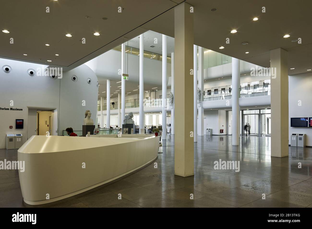 Neues Augusteum der Universität Leipzig, Sachsen, Deutschland Stockfoto