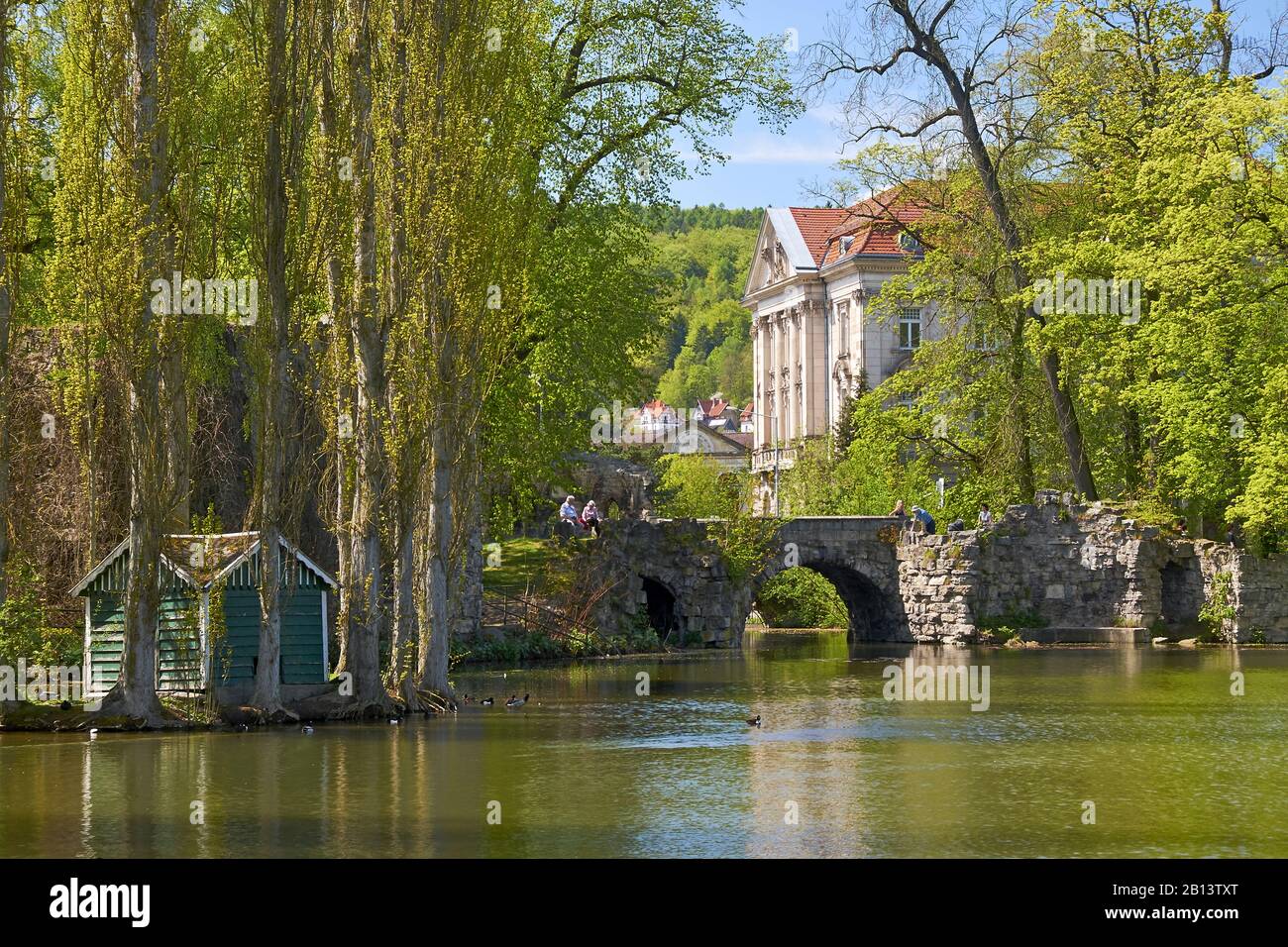 Garten mit teich deutschland Fotos und Bildmaterial in hoher