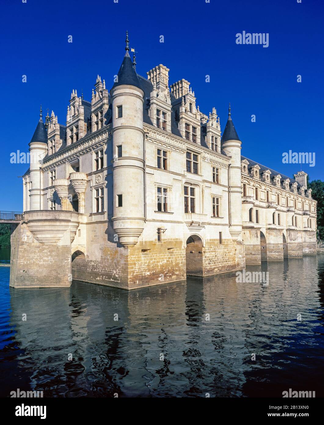 Chateau de Chenonceau, Chenonceaux, Frankreich Stockfoto