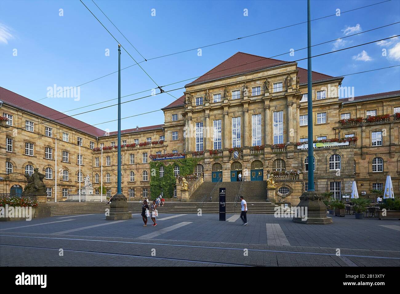 Das Rathaus von Kassel, Hessen, Deutschland Stockfoto