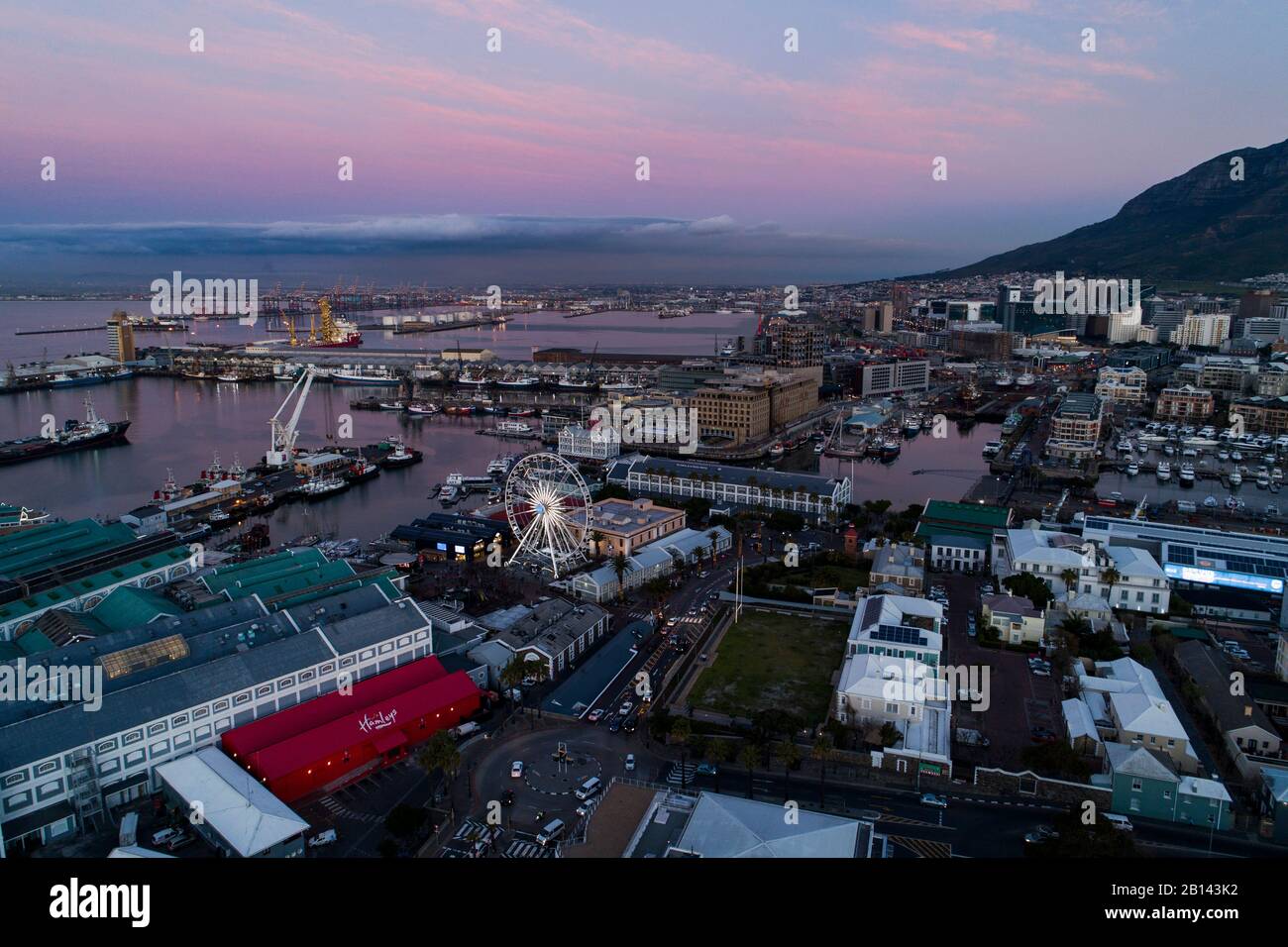 Victoria & Alfred Waterfront, Cape Town, Südafrika Stockfoto