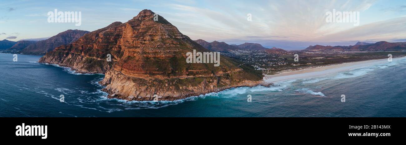 Küstenstraße im Western Cape, Südafrika Stockfoto