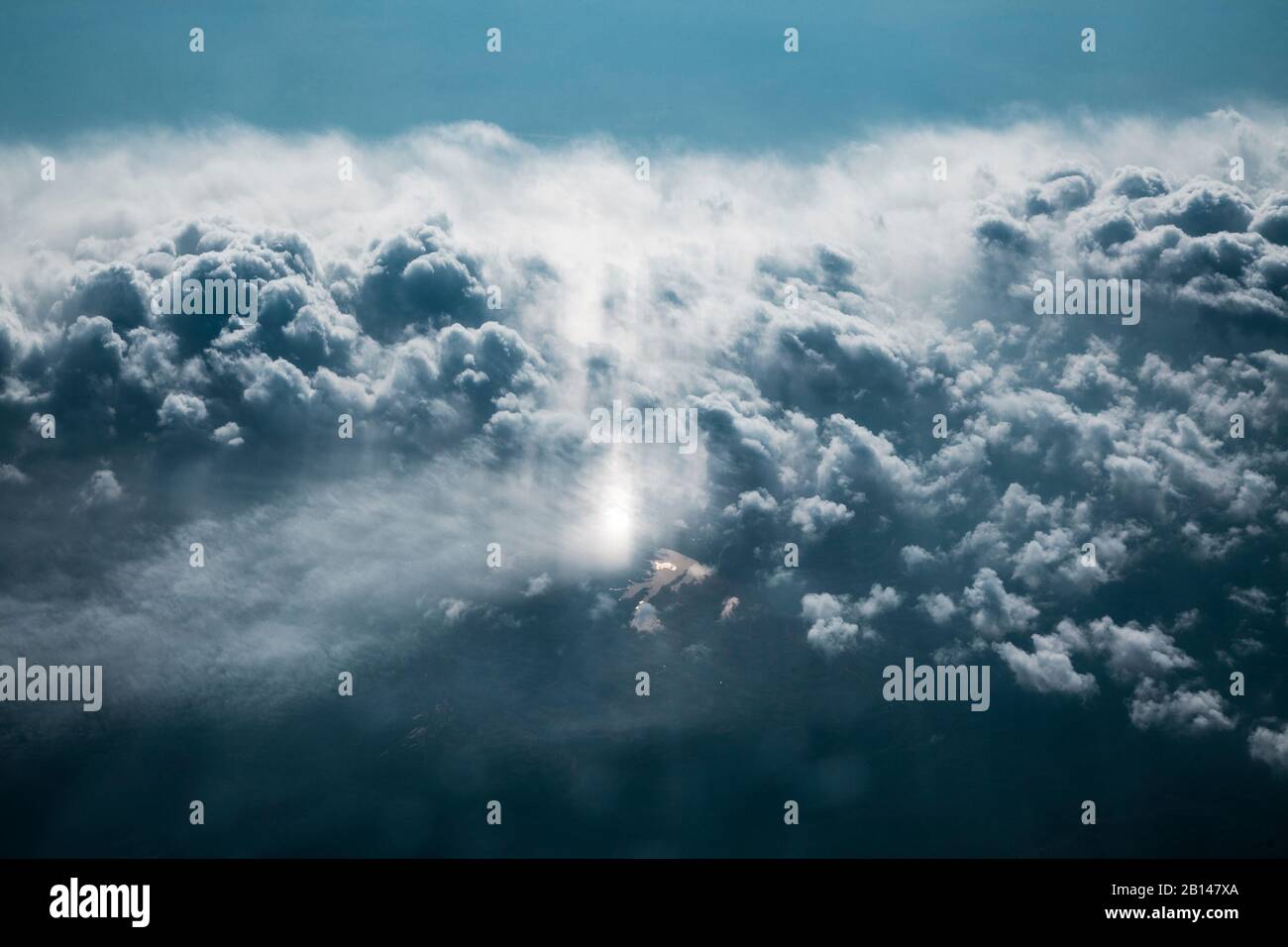 Dramatische Wolkenbildung, Asien Stockfoto