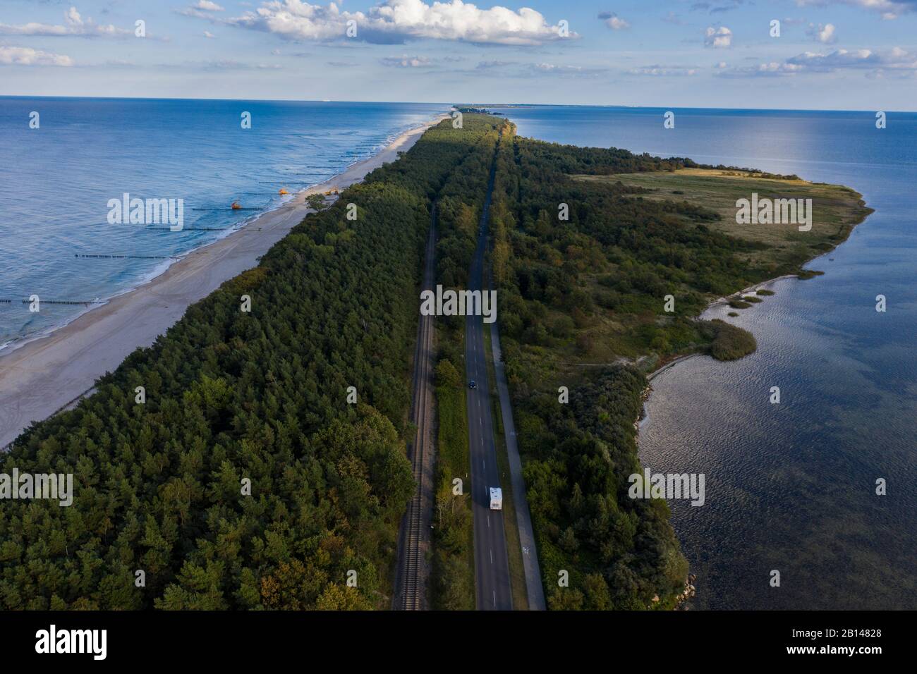Halbinsel Hel Polen (Ostsee) Stockfoto