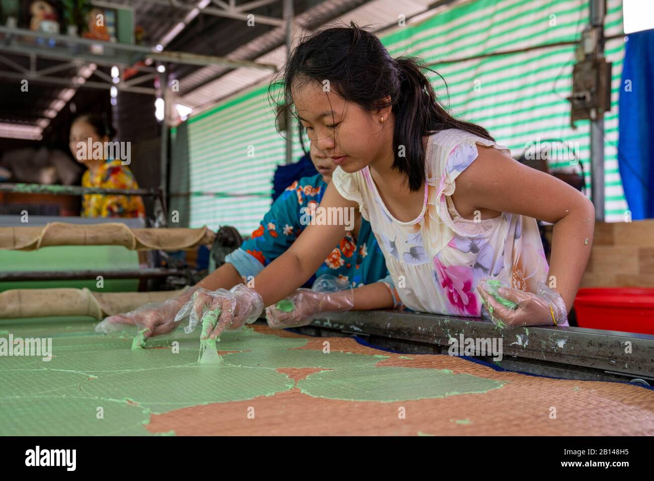 Handwerkskunst in Vietnam Stockfoto