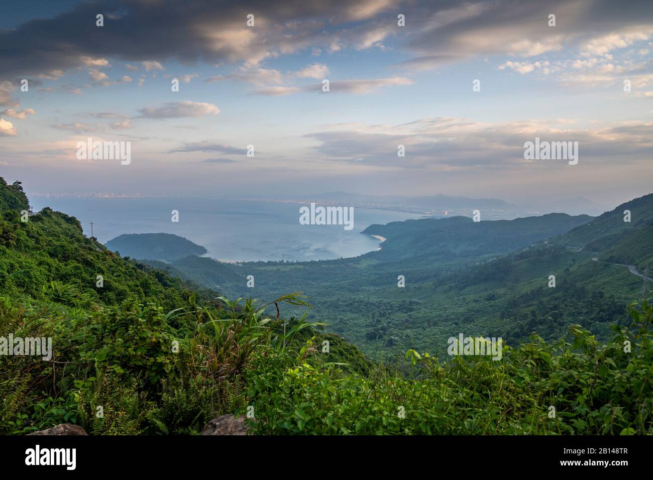 Cloud Pass in Vietnam Stockfoto