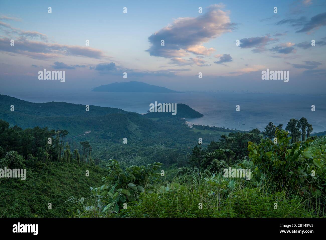 Cloud Pass in Vietnam Stockfoto