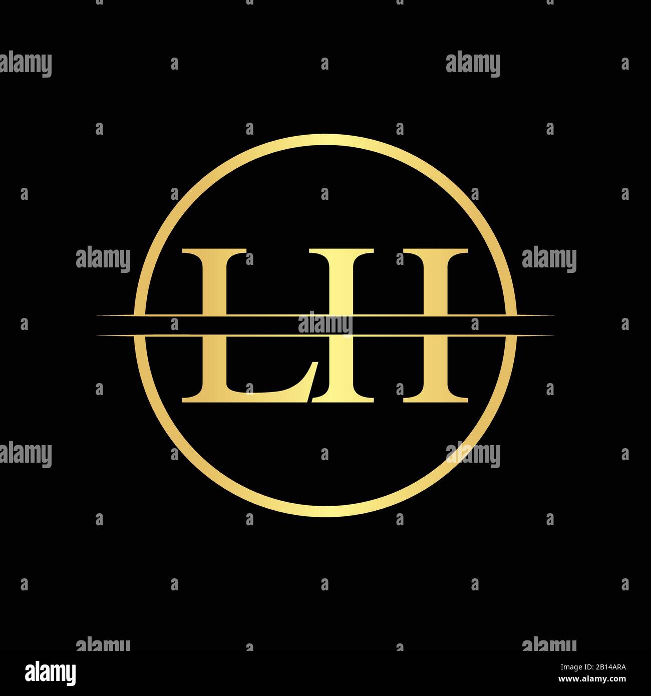 erste-lh-schreiben-logo-design-vector-te