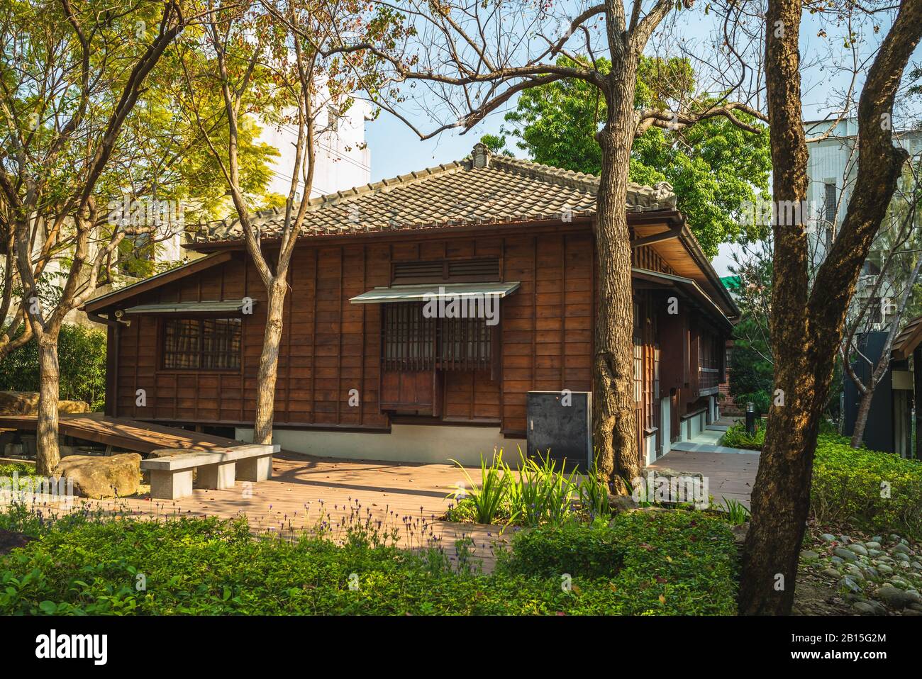 Literaturmuseum Taichung in taichung, taiwan Stockfoto