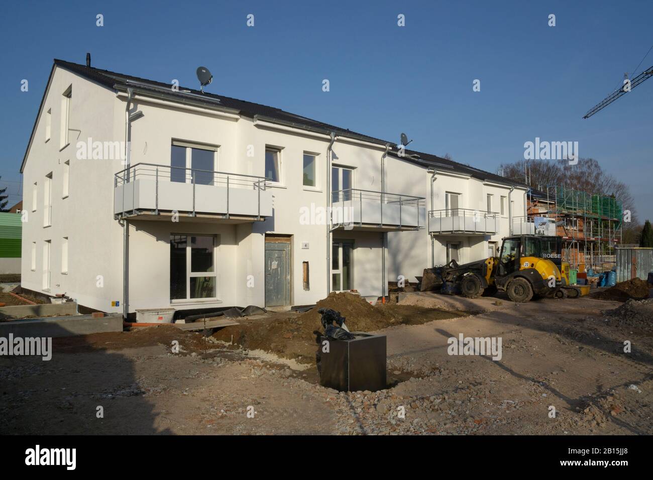 Baufläche, Husen, Dortmund, Ruhrgebiet, NordrheinWestfalen