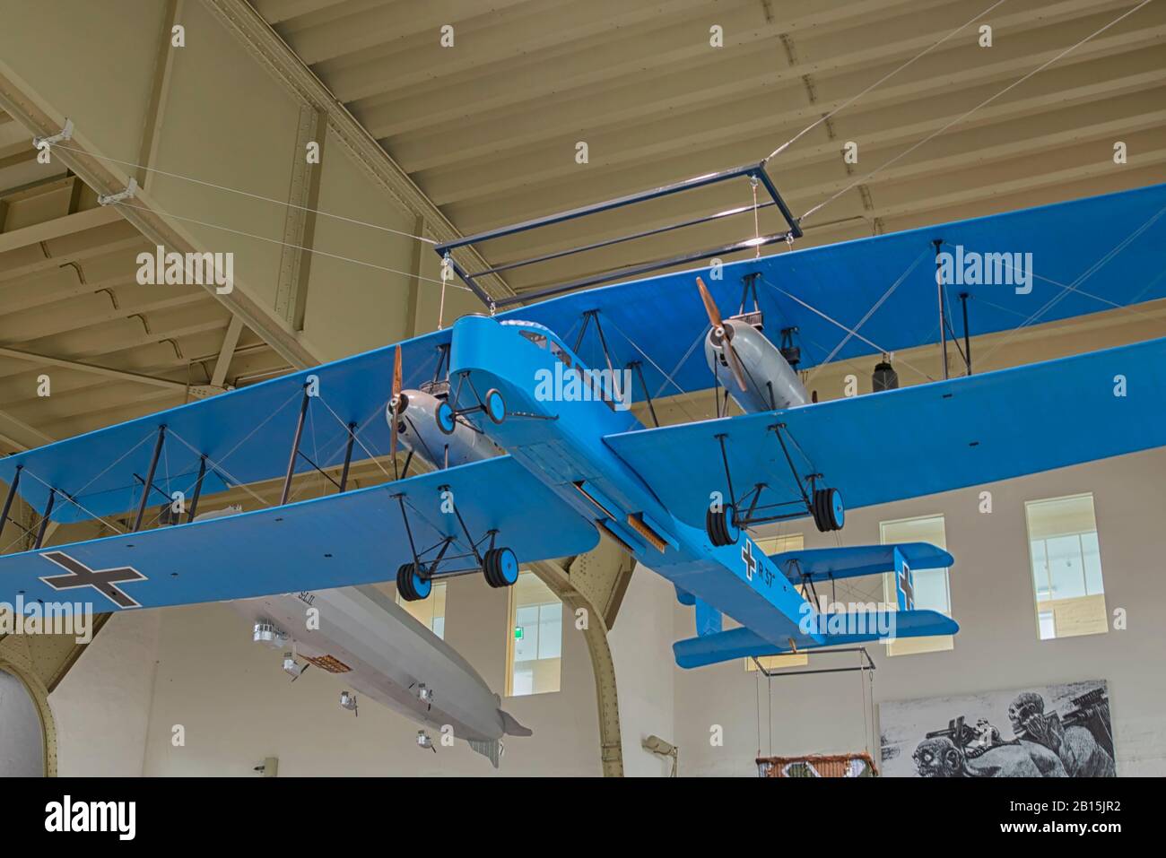 Zeppelin-Staaken Typ R bei MHM Berlin Gatow in Berlin, Deutschland Stockfoto