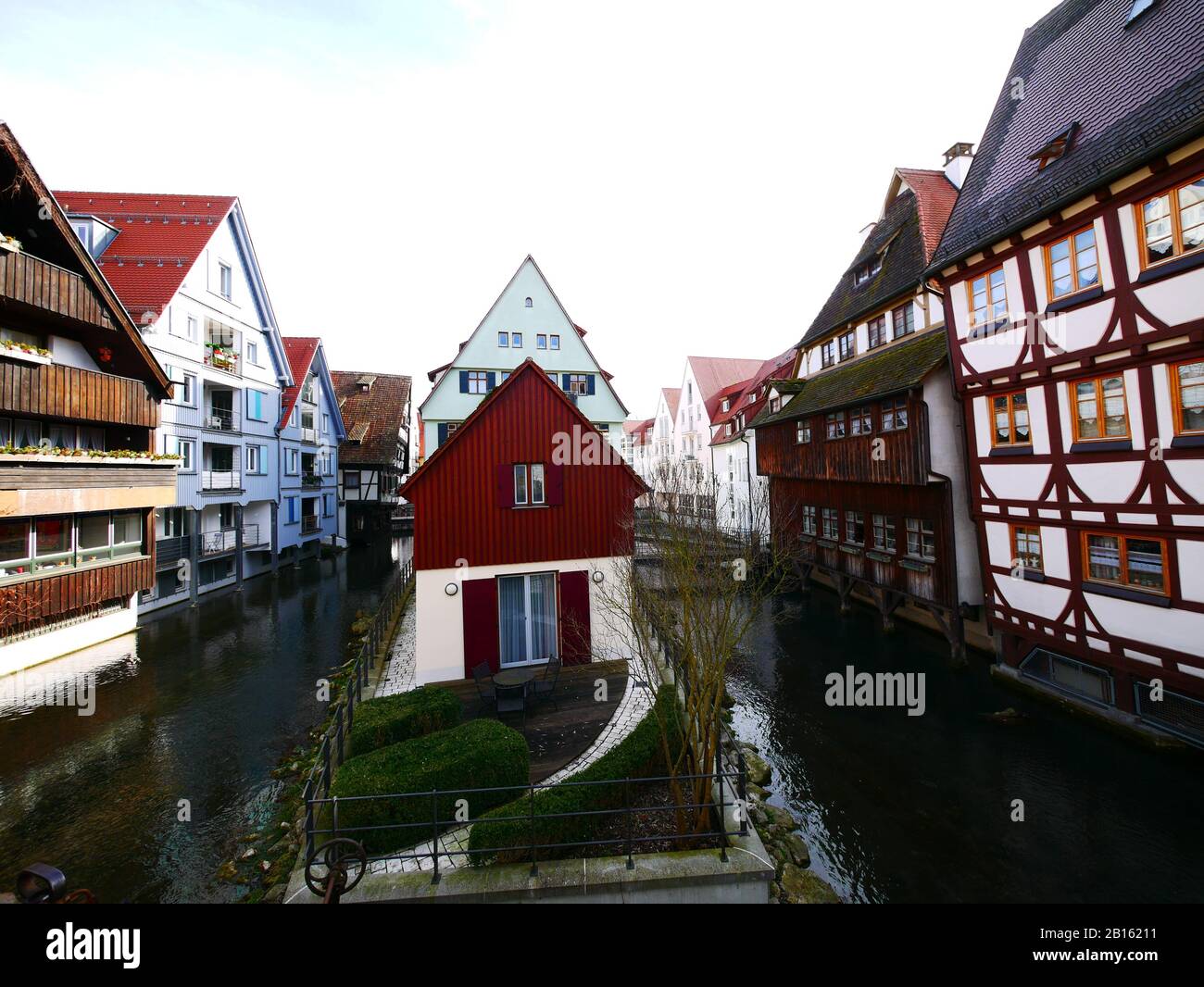Ulm, Deutschland: Das Fischerviertel Stockfoto