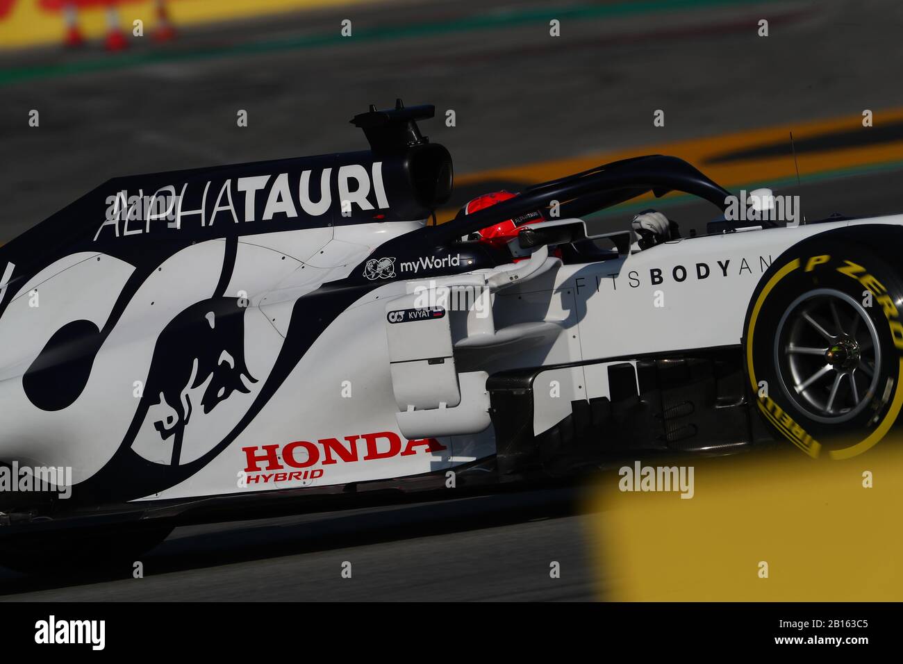 #26 Daniil Kvyat Alpha Tauri Toro Rosso Honda. Formel-1-Weltmeisterschaft 2020, Wintertesttage #1 2020 Barcelona, 19./21. Februar 2020. Stockfoto