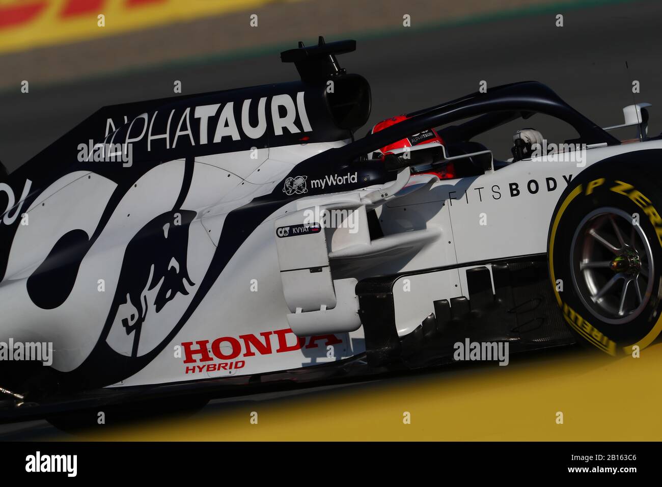 #26 Daniil Kvyat Alpha Tauri Toro Rosso Honda. Formel-1-Weltmeisterschaft 2020, Wintertesttage #1 2020 Barcelona, 19./21. Februar 2020. Stockfoto