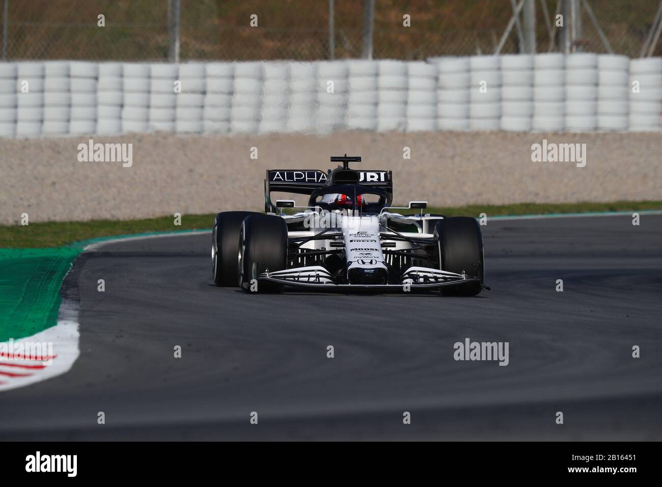 #10 Pierre Gasly, Alpha Tauri, Toro Rosso, Honda. Formel-1-Weltmeisterschaft 2020, Wintertesttage #1 2020 Barcelona, 19./21. Februar 2020. Stockfoto