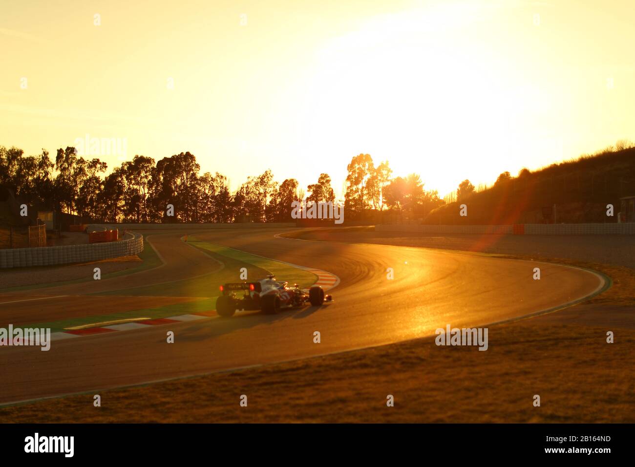 #06; Nicholas Latifi Williams Racing Mercedes. Formel-1-Weltmeisterschaft 2020, Wintertesttage #1 2020 Barcelona, 19./21. Februar 2020. Stockfoto