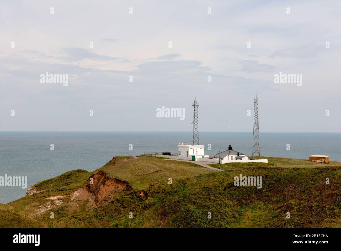 Flamborough Head Radio Station. Stockfoto