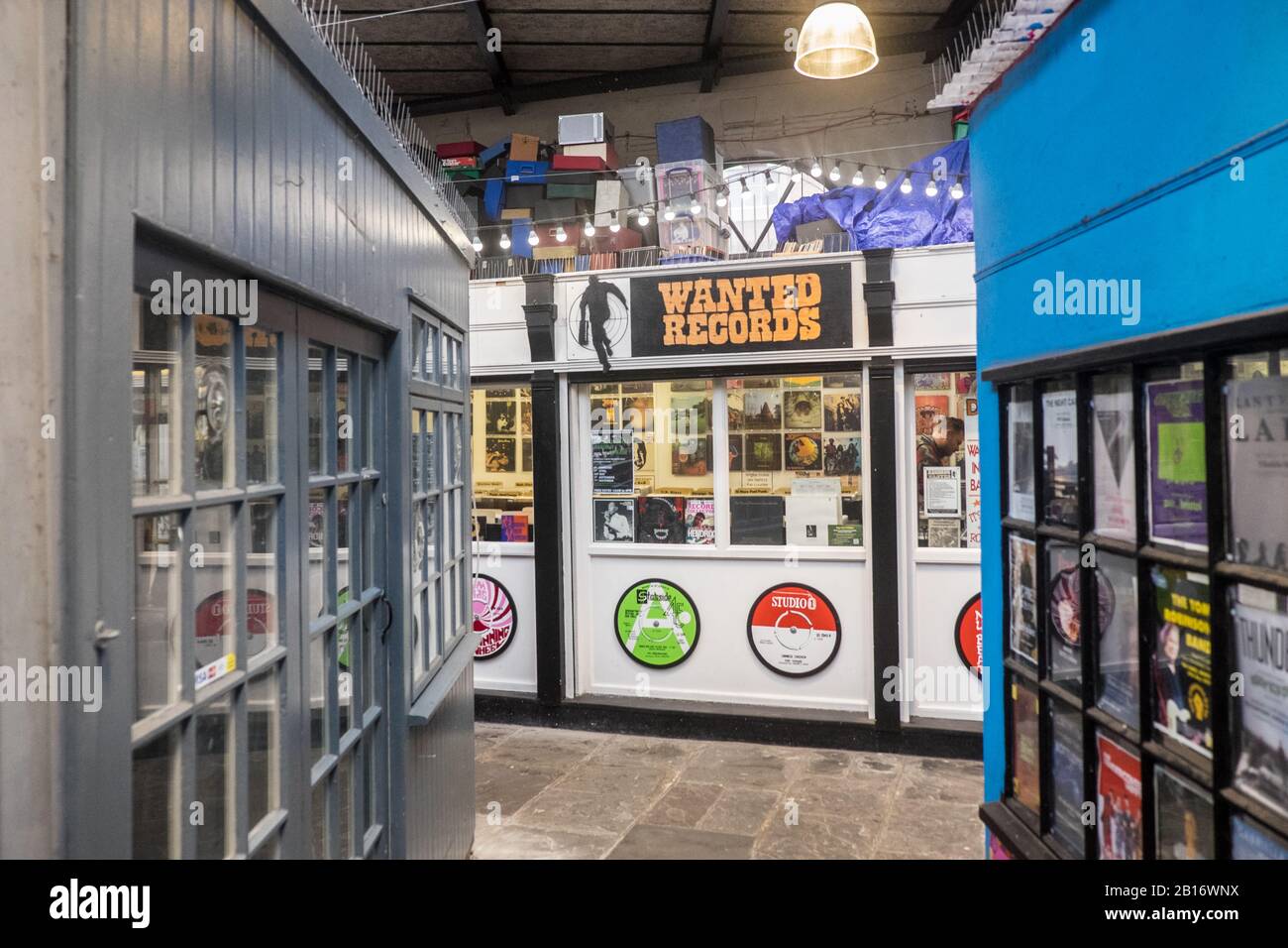 St. Nicholas Market, St Nick's, Street Food, Geschäfte, Bristol, Stadt, Zentrum, West Country, Südwesten, England, Englisch, Großbritannien, Großbritannien, Großbritannien, Großbritannien Stockfoto