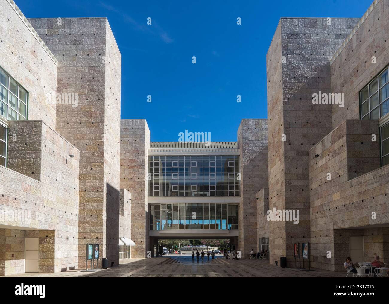 Centro Cultural de Belém, Lissabon Stockfoto