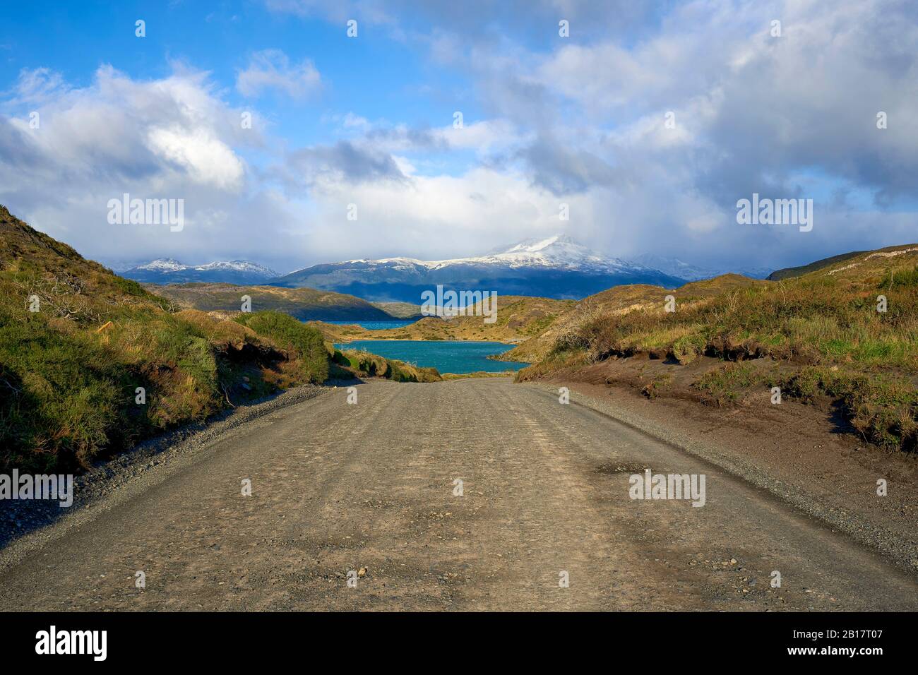 Chile, Patagonien, Magallanes und chilenische Antarktis-Region, Provinz Ultima Esperanza, Nationalpark Torres del Paine im Herbst Stockfoto