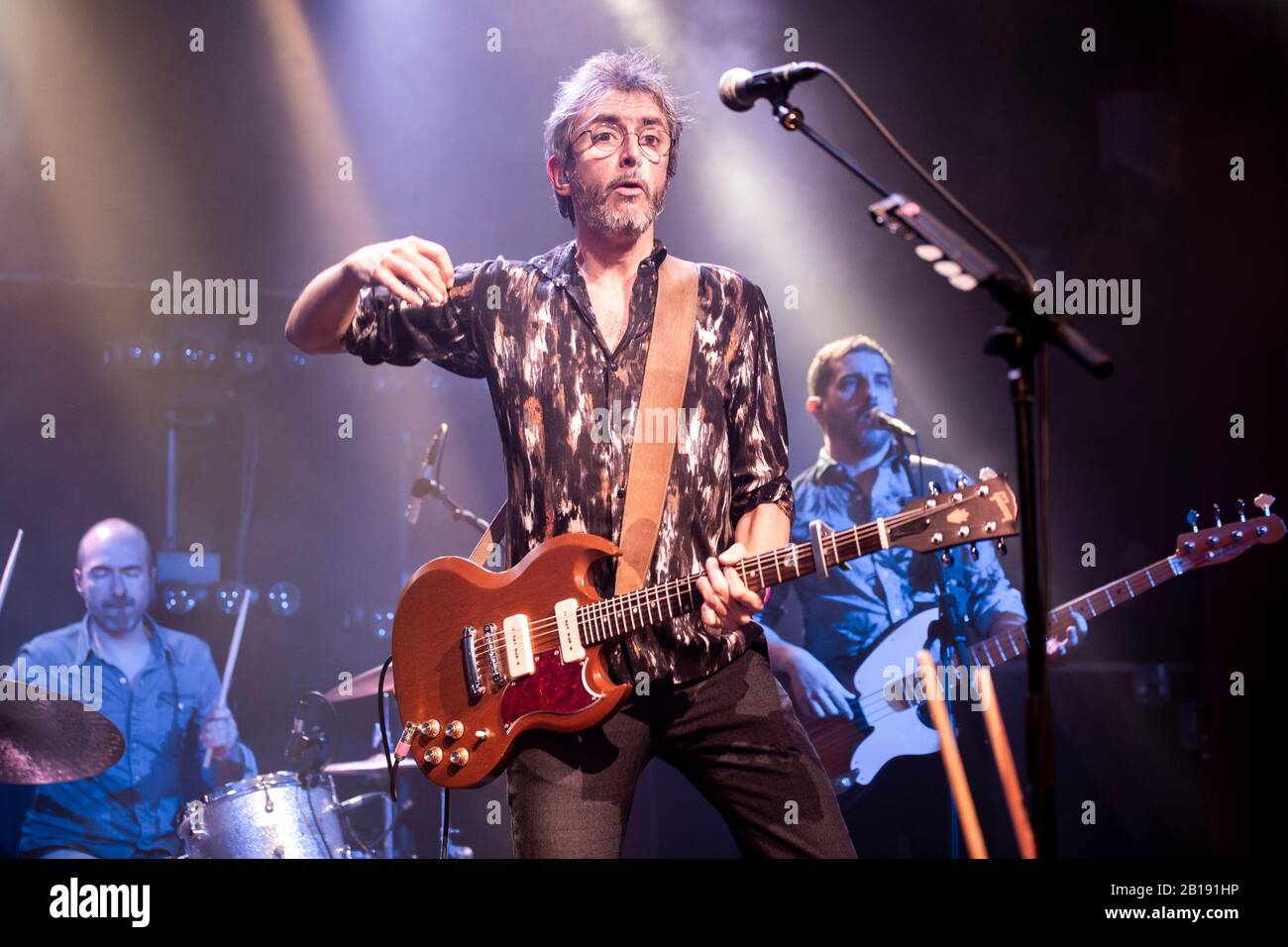 Barcelona, Spanien. 2020.02.21. Xoel López Konzert im Sala Apolo. Fotograf: Aitor Rodero. Stockfoto