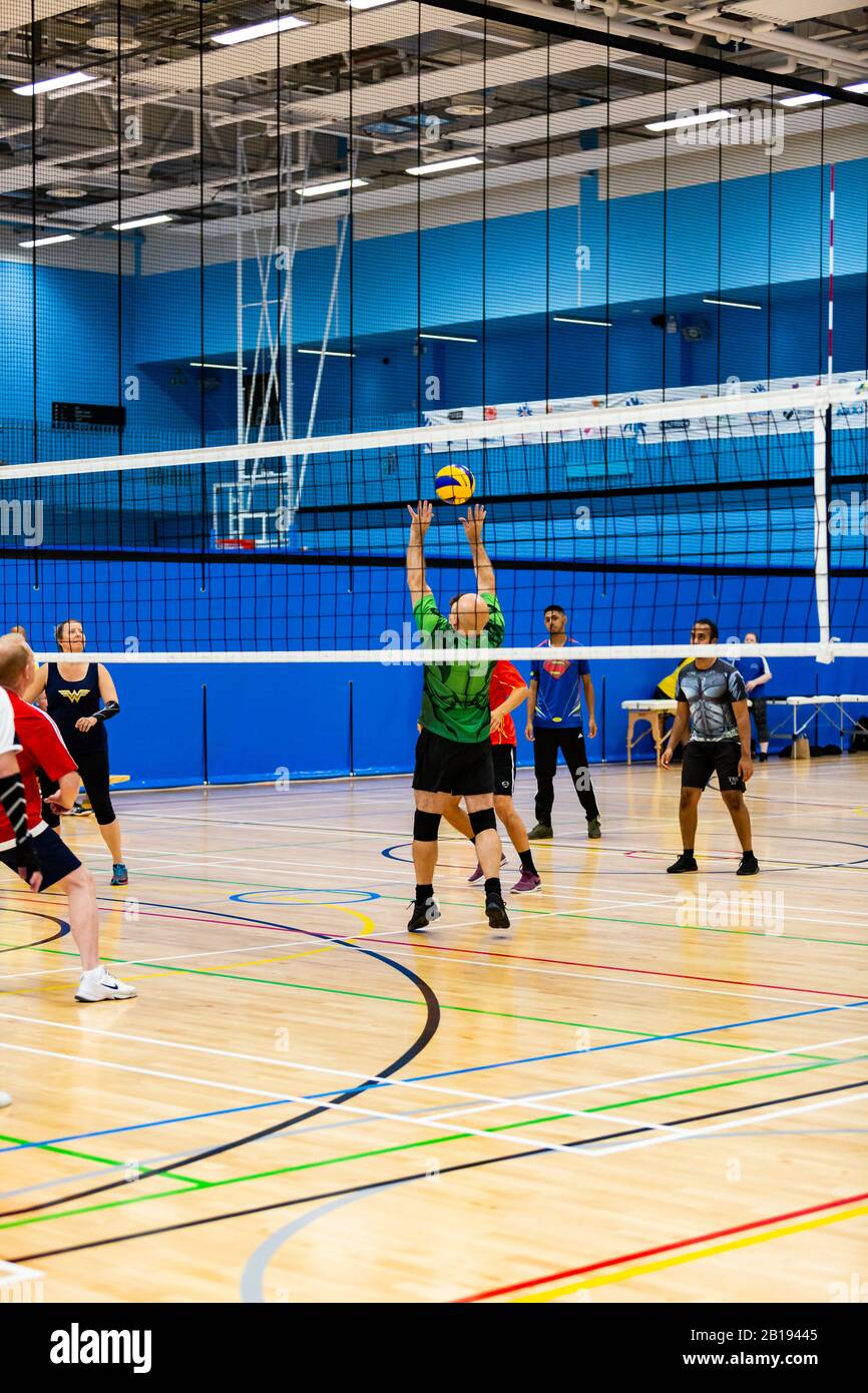 Volley-Ball Stockfoto