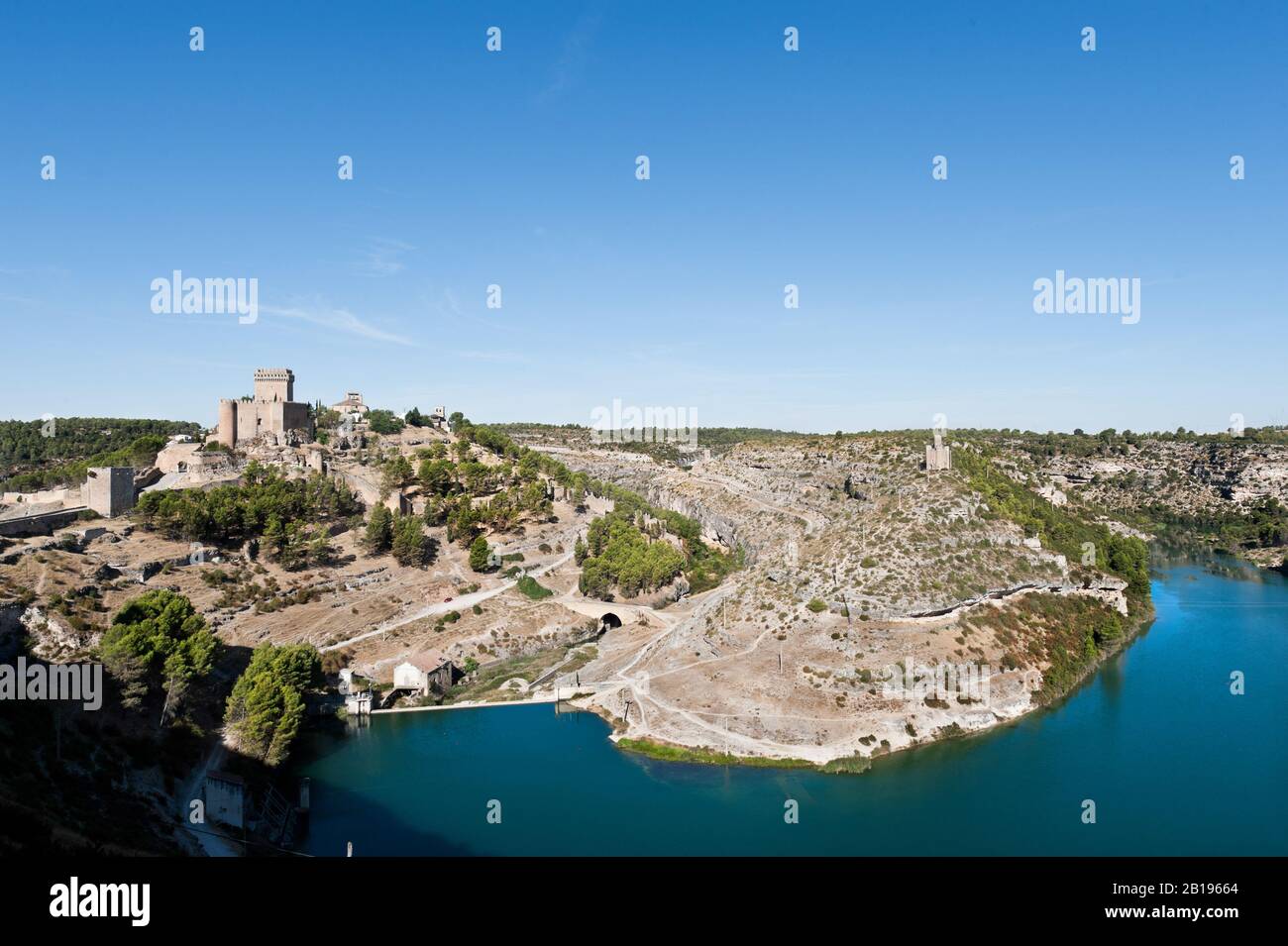 Alarcón (Cuenca) Stockfoto