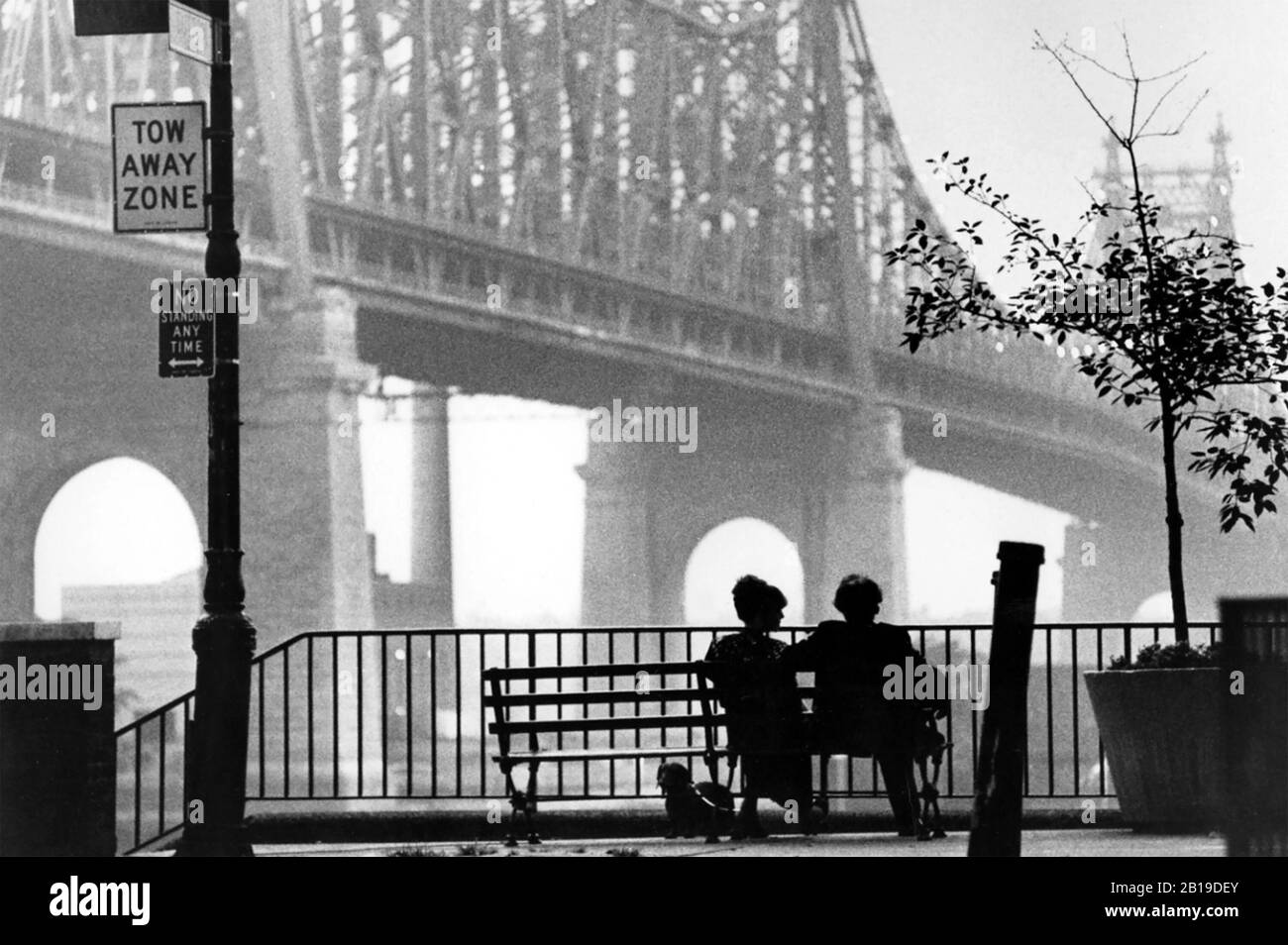 Manhattan 1979 United Artists Filmen mit Diane Keaton und Woody allen Stockfoto