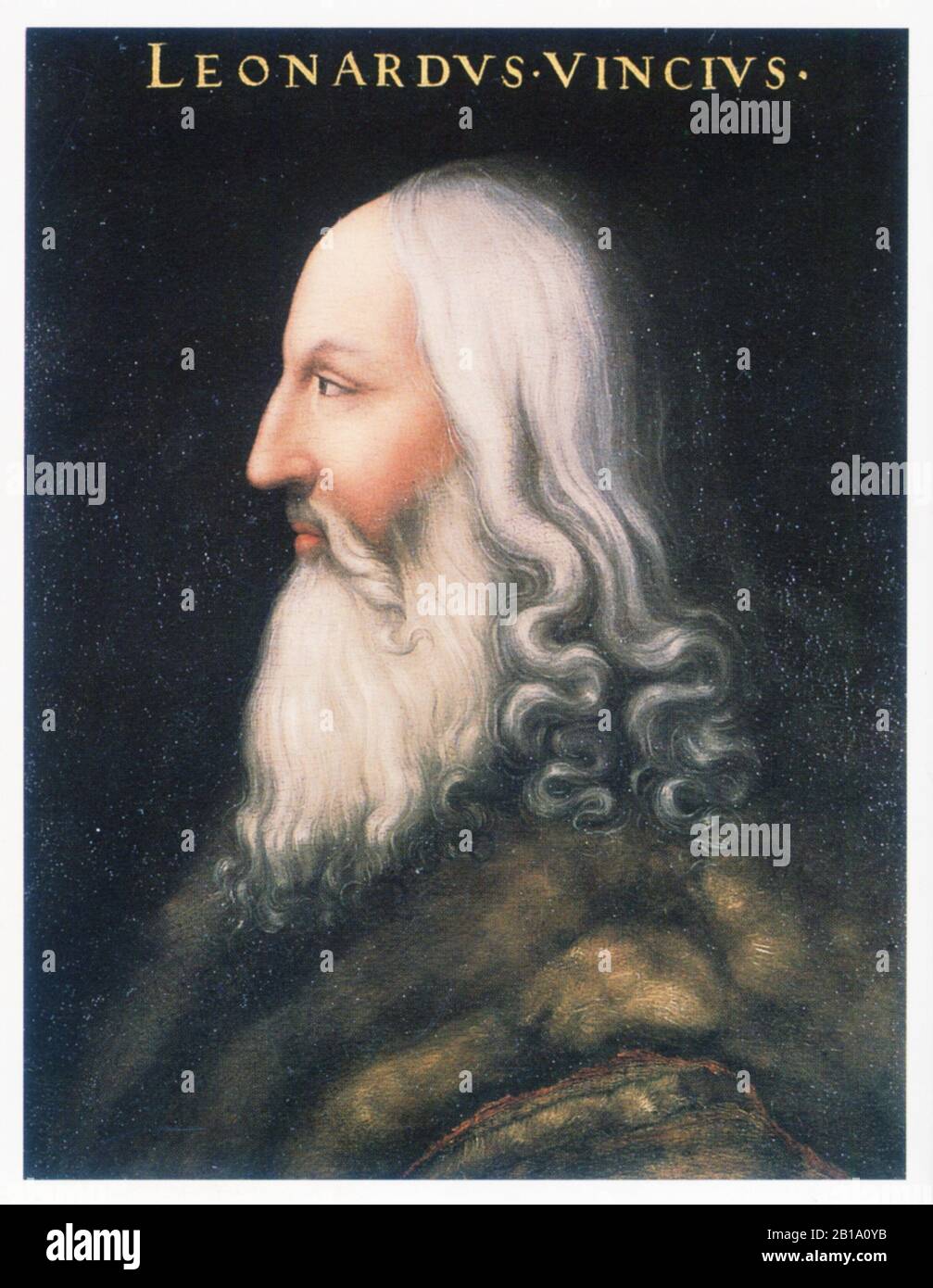 Cristofano dell'Altissimo. Leonardo da Vinci. 1566-1568 Stockfoto