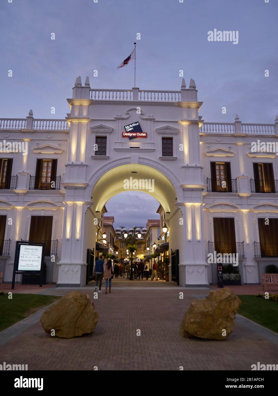 McArthurGlen Designer Outlet. Málaga, Andalusien, Spanien. Stockfoto