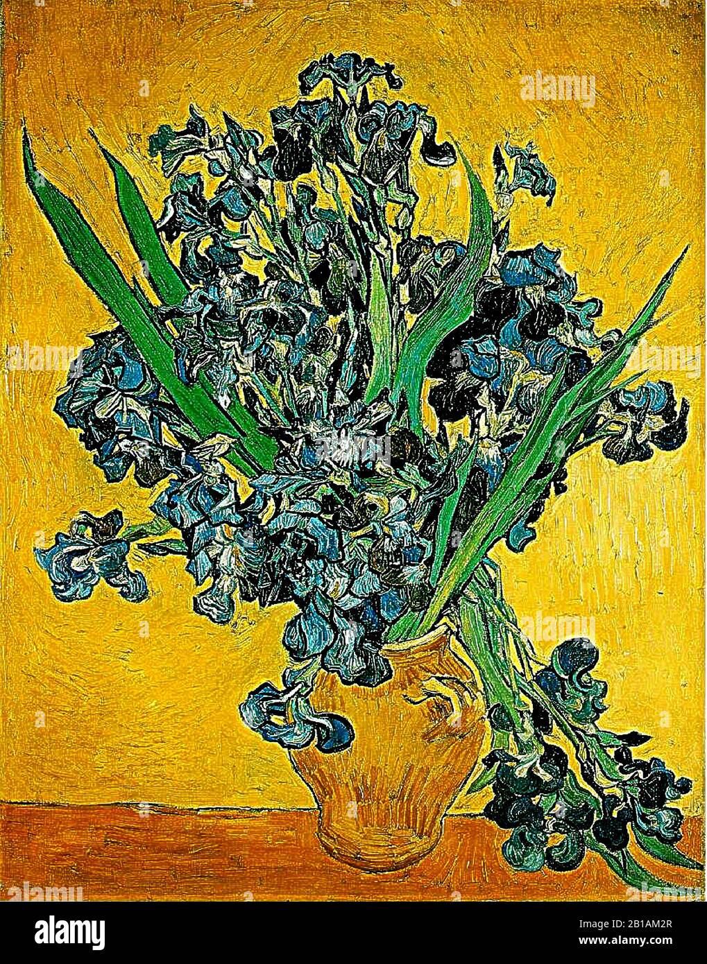 Irizes 1890 Gemälde von Vincent van Gogh - Sehr hohe Auflösung und Qualitätsbild Stockfoto