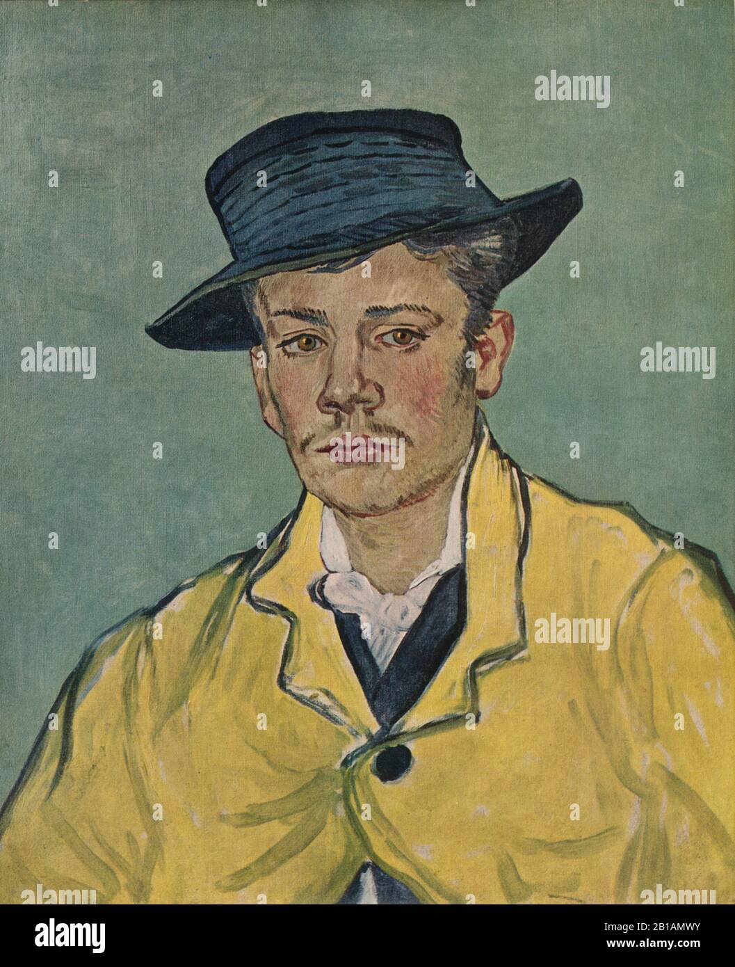 Porträt von Armand Roulin, Gemälde von Vincent van Gogh (2) - Sehr hohe Auflösung und Qualitätsbild Stockfoto