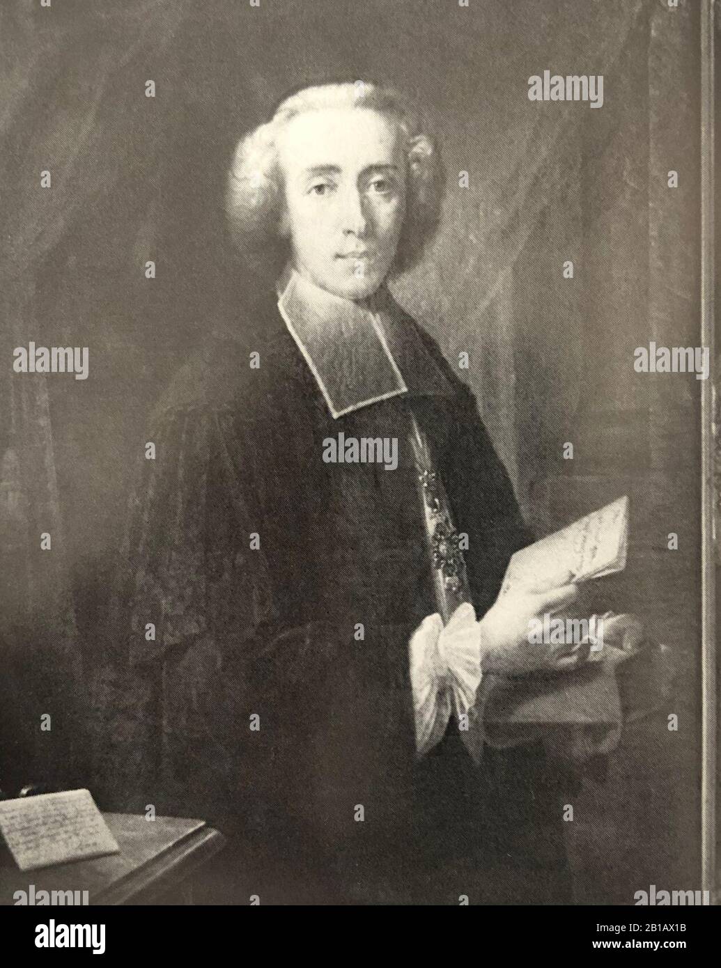Friedrich Christian von Fürstenberg. Stockfoto